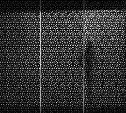 Mdiathque de Daegu, Core du sud
Maquette dexposition ralise pour Scalene Architectes
2013
1/50
21cm x 29.7 cm 
Technique mixte
